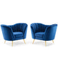 Modway Opportunity Performance Velvet Armchair Set of 2 FredCo