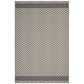 Modway Optica Chevron With End Borders Indoor and Outdoor Area Rug FredCo