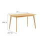 Modway Oracle 47" Rectangle Dining Table, EEI-3746 FredCo
