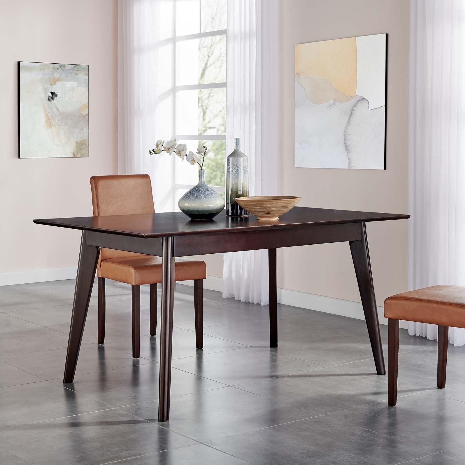 Modway Oracle 59" Rectangle Dining Table FredCo
