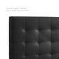Modway Paisley Tufted Full / Queen Upholstered Faux Leather Headboard FredCo