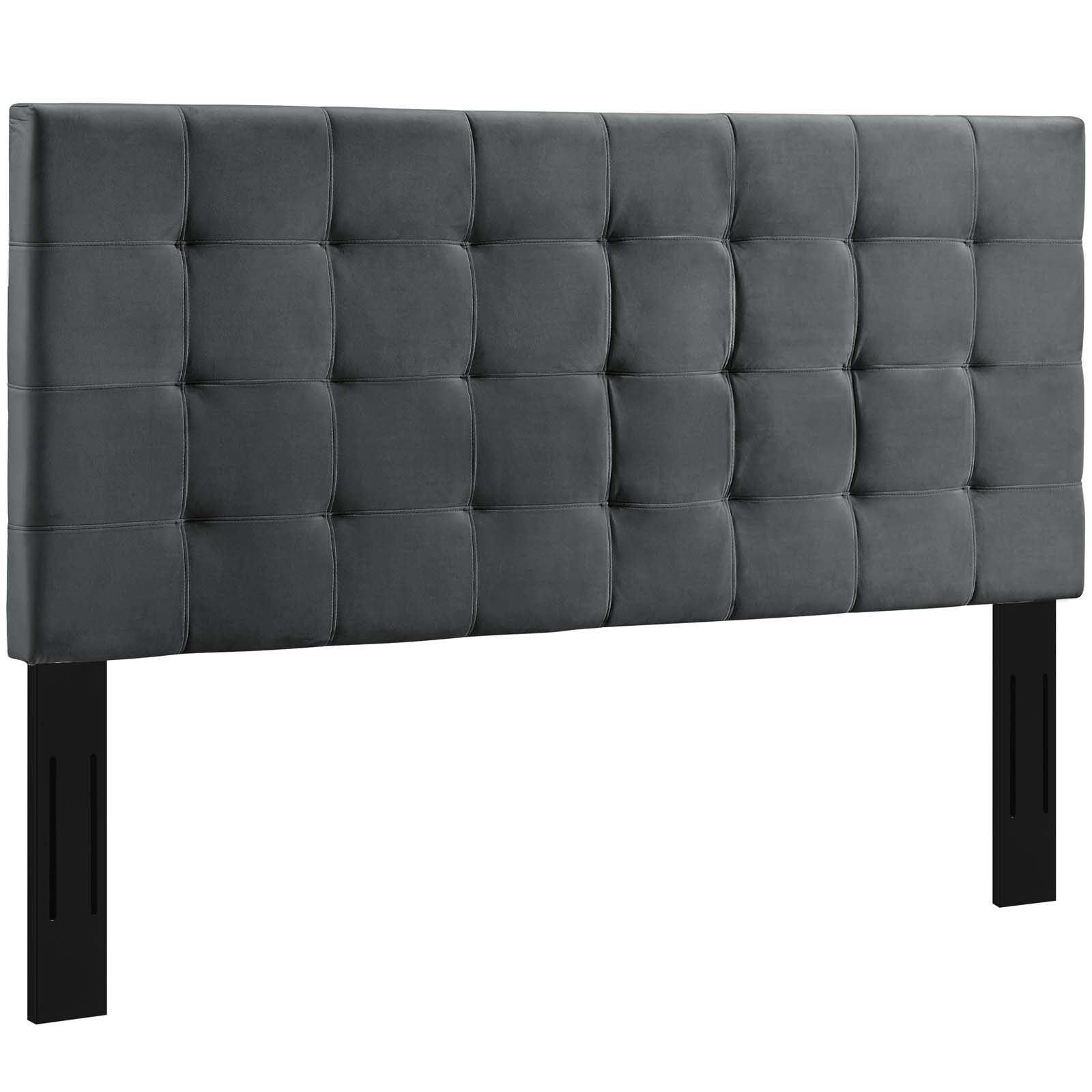 Modway Paisley Tufted Full / Queen Upholstered Performance Velvet Headboard FredCo