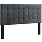 Modway Paisley Tufted Full / Queen Upholstered Performance Velvet Headboard FredCo