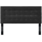 Modway Paisley Tufted King and California King Upholstered Faux Leather Headboard FredCo