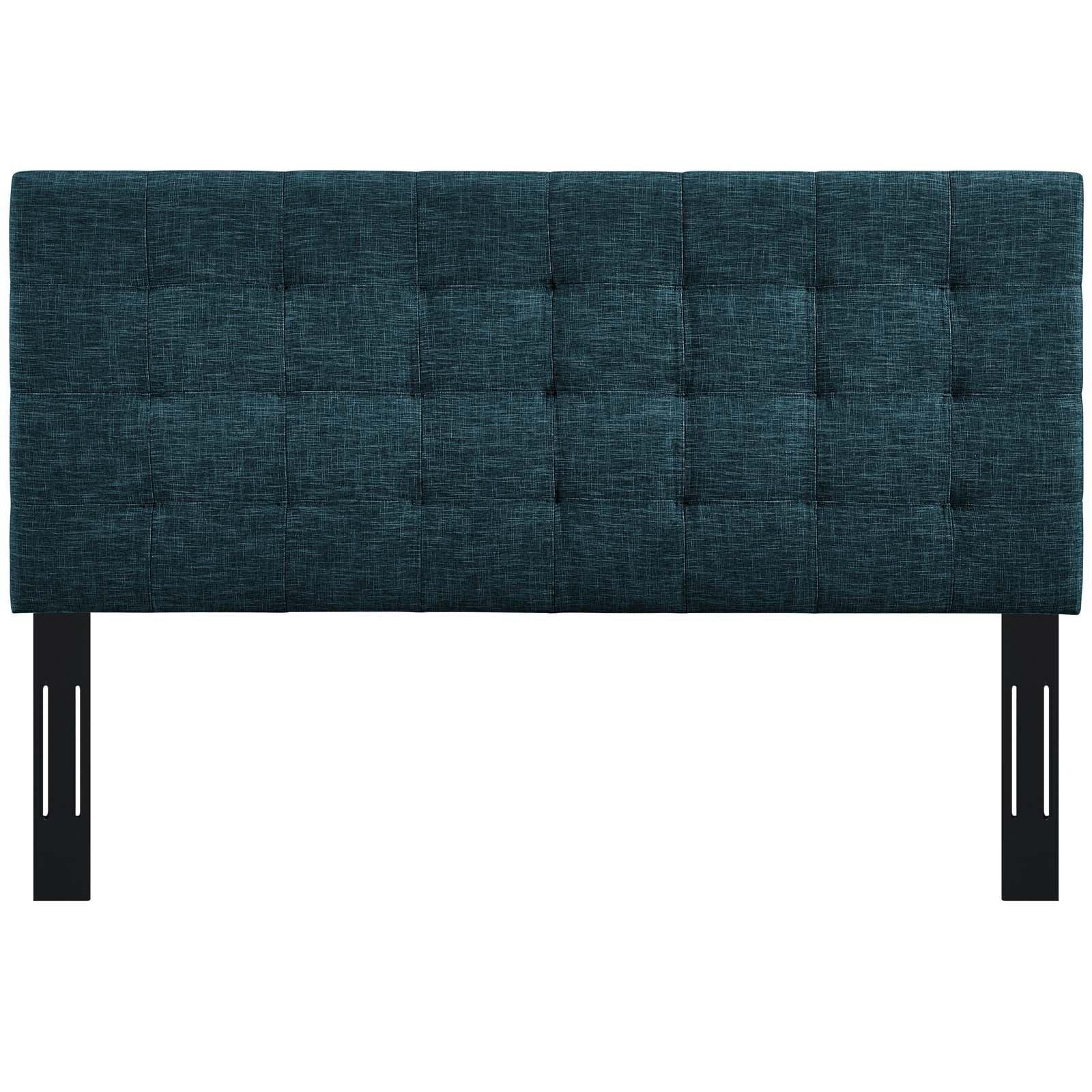 Modway Paisley Tufted Twin Upholstered Linen Fabric Headboard FredCo