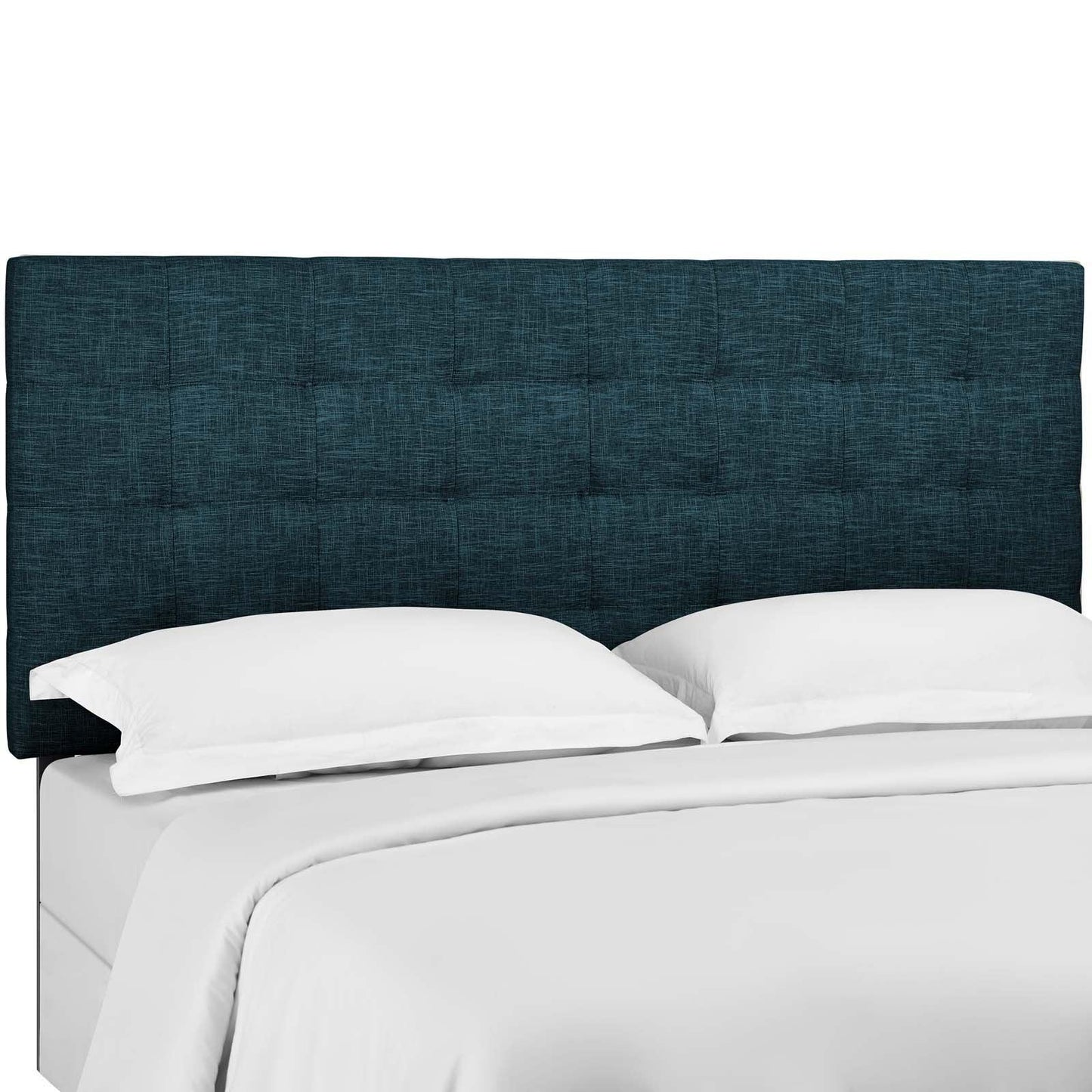 Modway Paisley Tufted Twin Upholstered Linen Fabric Headboard FredCo