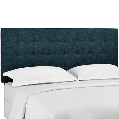 Modway Paisley Tufted Twin Upholstered Linen Fabric Headboard FredCo