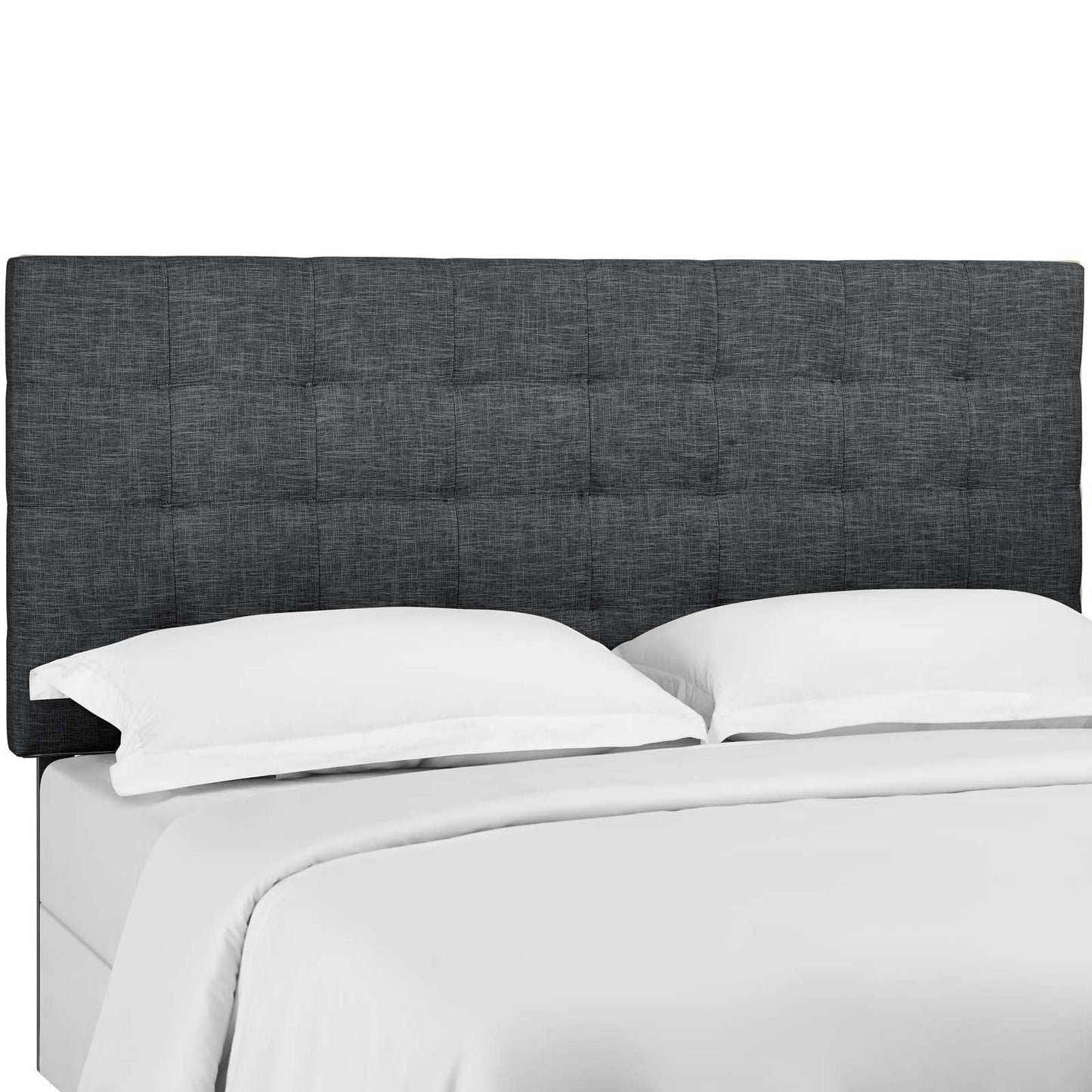 Modway Paisley Tufted Twin Upholstered Linen Fabric Headboard FredCo