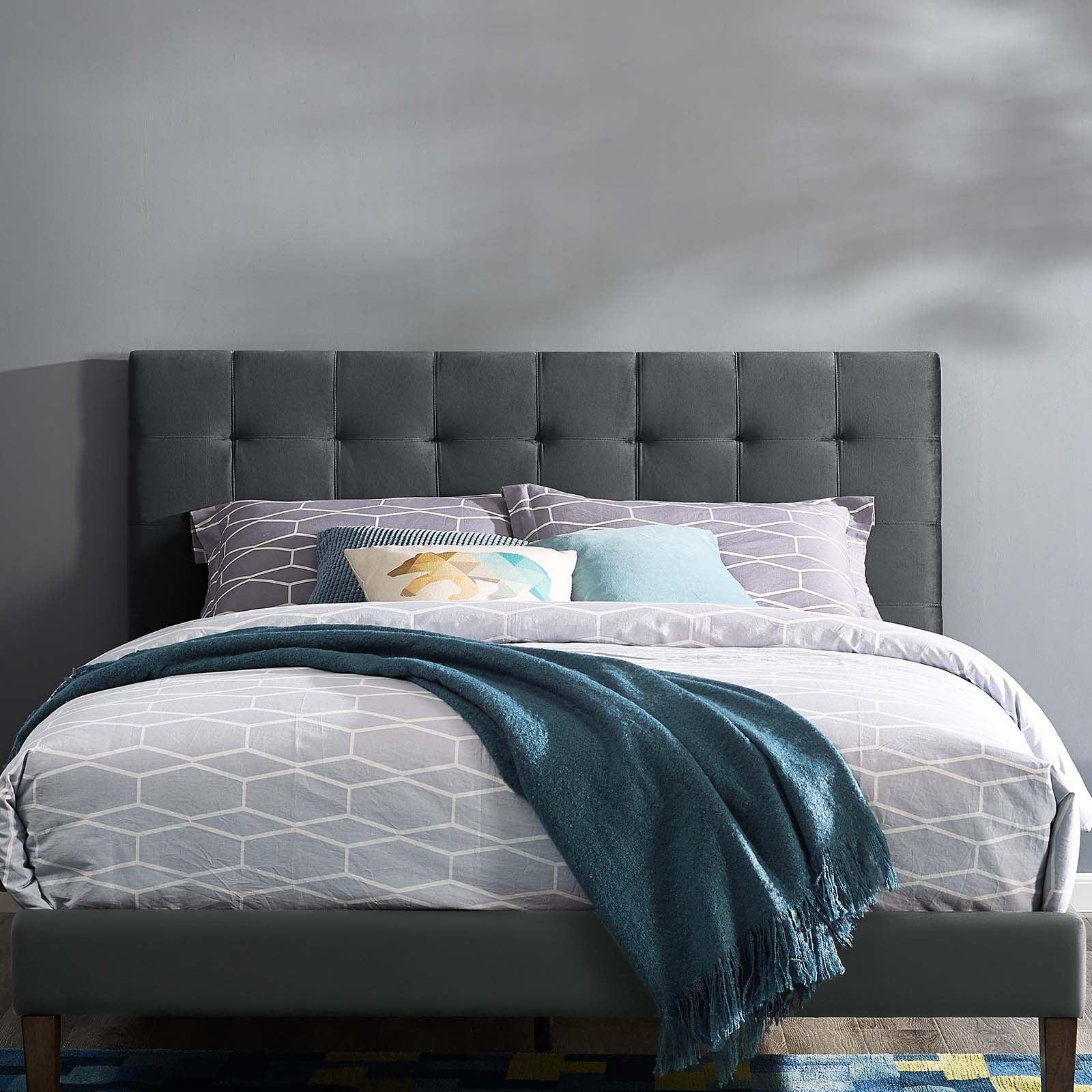 Modway Paisley Tufted Twin Upholstered Performance Velvet Headboard FredCo