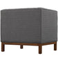 Modway Panache Upholstered Fabric Armchair FredCo