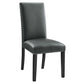 Modway Parcel Dining Faux Leather Side Chair FredCo