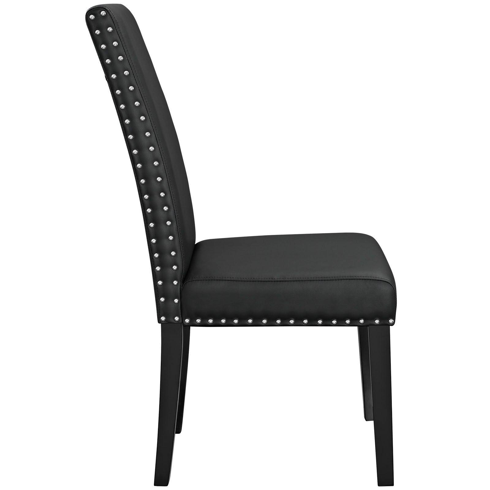 Modway Parcel Dining Faux Leather Side Chair FredCo