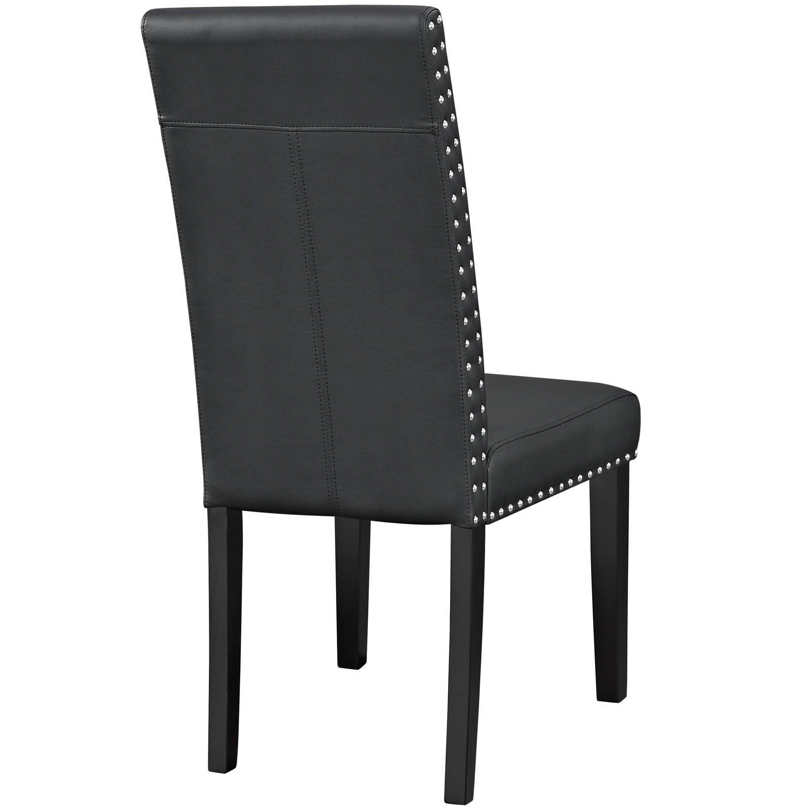 Modway Parcel Dining Faux Leather Side Chair FredCo