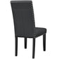 Modway Parcel Dining Faux Leather Side Chair FredCo