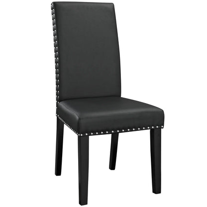 Modway Parcel Dining Faux Leather Side Chair FredCo