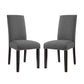 Modway Parcel Dining Side Chair Fabric Set of 2 FredCo