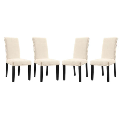 Modway Parcel Dining Side Chair Fabric Set of 4 FredCo