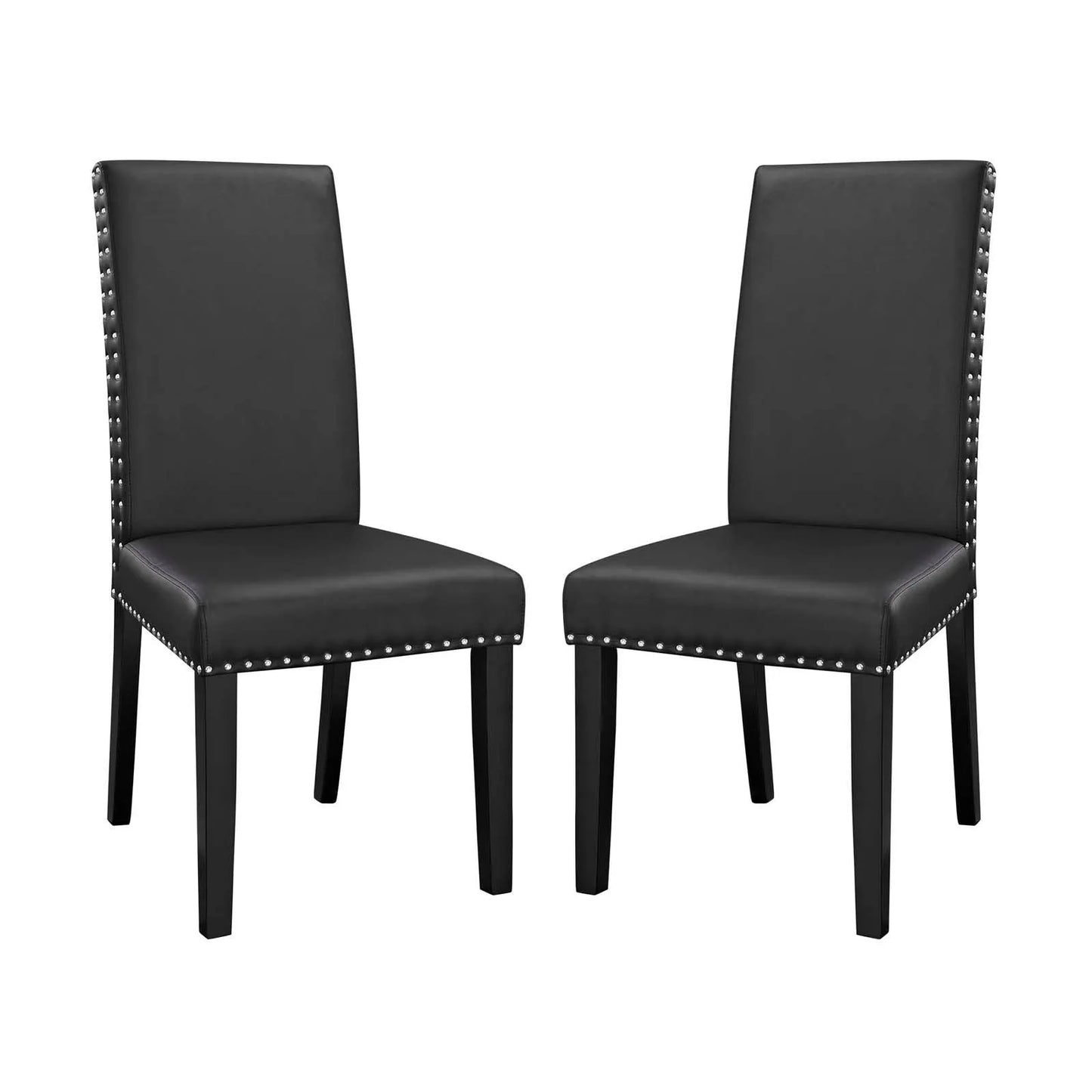 Modway Parcel Dining Side Chair Vinyl Set of 2 FredCo