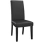 Modway Parcel Dining Side Chair Vinyl Set of 2 FredCo