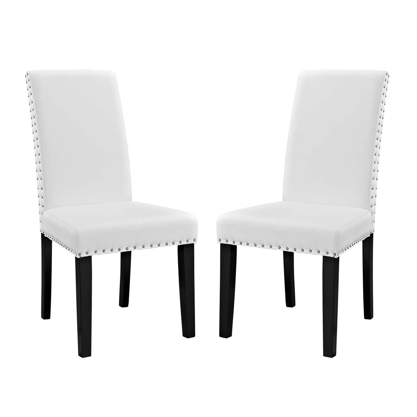 Modway Parcel Dining Side Chair Vinyl Set of 2 FredCo