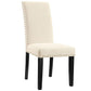 Modway Parcel Dining Upholstered Fabric Side Chair FredCo