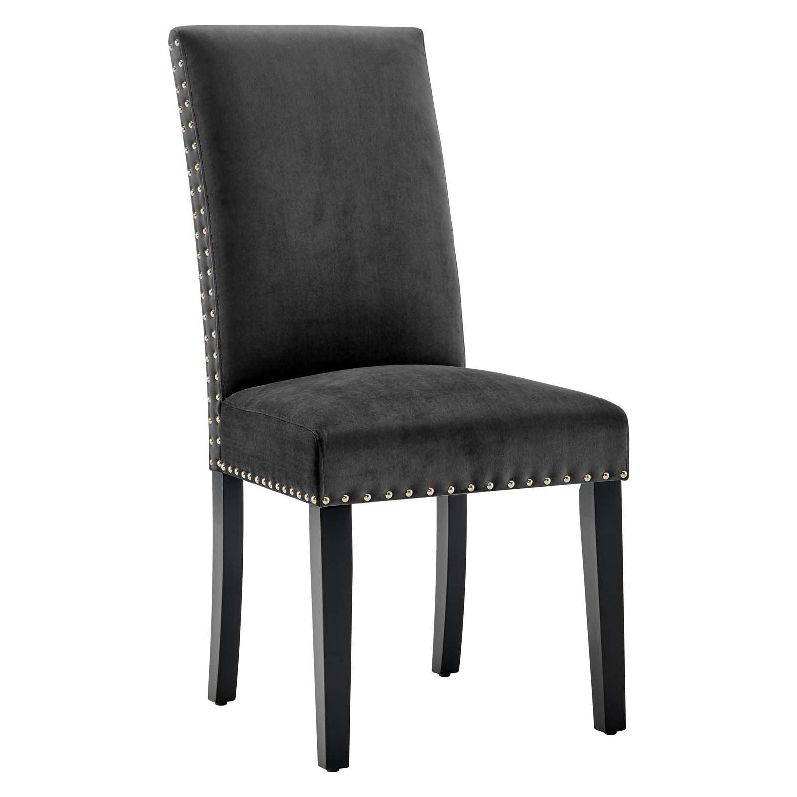 Modway Parcel Performance Velvet Dining Side Chairs - Set of 2 FredCo