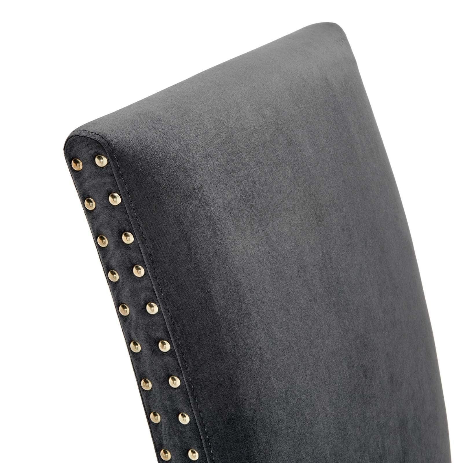 Modway Parcel Performance Velvet Dining Side Chairs - Set of 2 FredCo