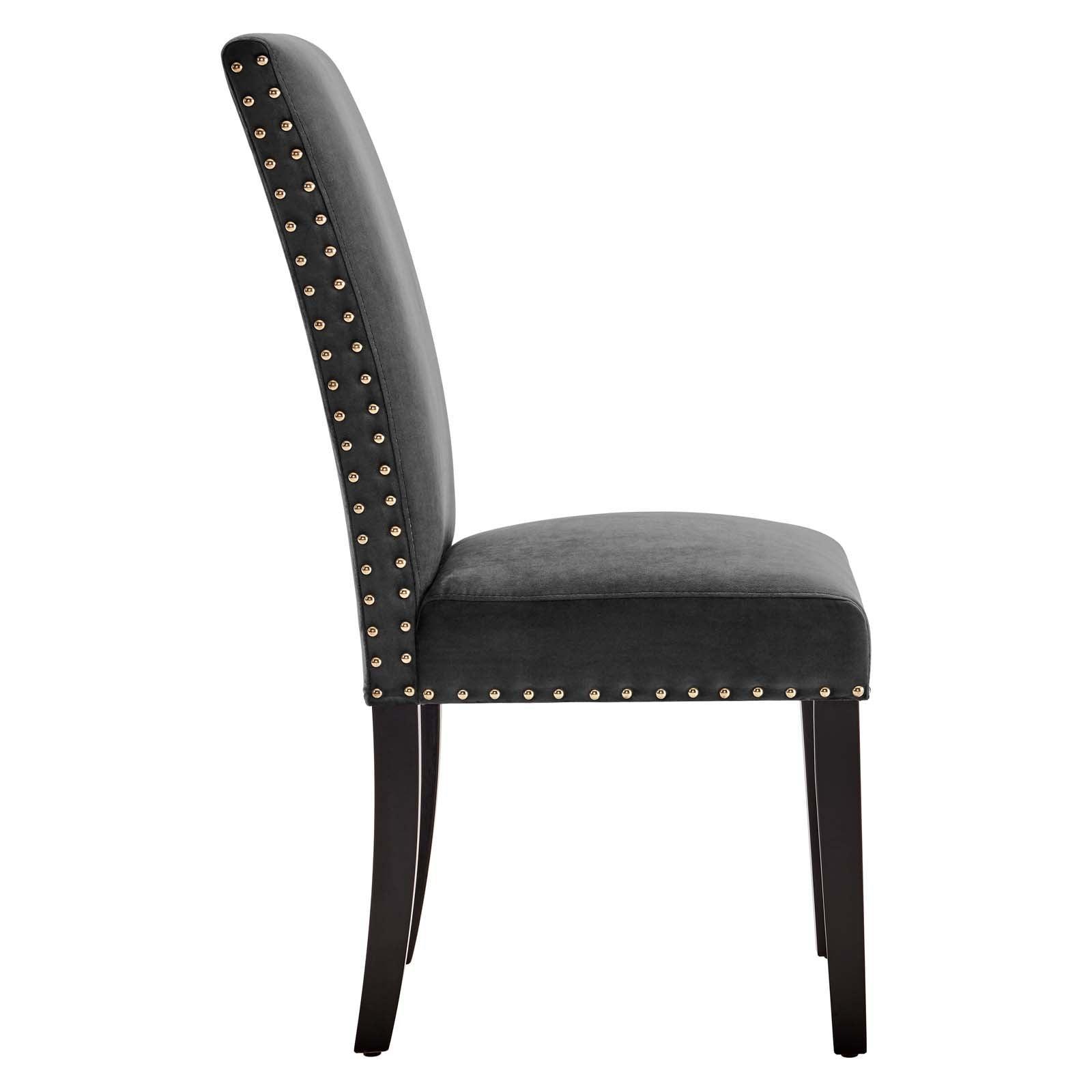 Modway Parcel Performance Velvet Dining Side Chairs - Set of 2 FredCo