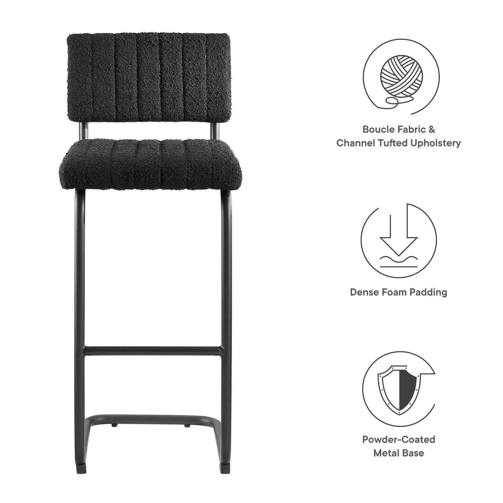 Modway Parity Boucle Bar Stools - Set of 2 FredCo