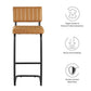 Modway Parity Vegan Leather Bar Stools - Set of 2 FredCo