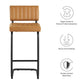 Modway Parity Vegan Leather Counter Stools - Set of 2 FredCo