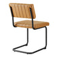 Modway Parity Vegan Leather Dining Side Chairs - Set of 2 FredCo