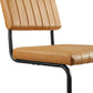 Modway Parity Vegan Leather Dining Side Chairs - Set of 2 FredCo