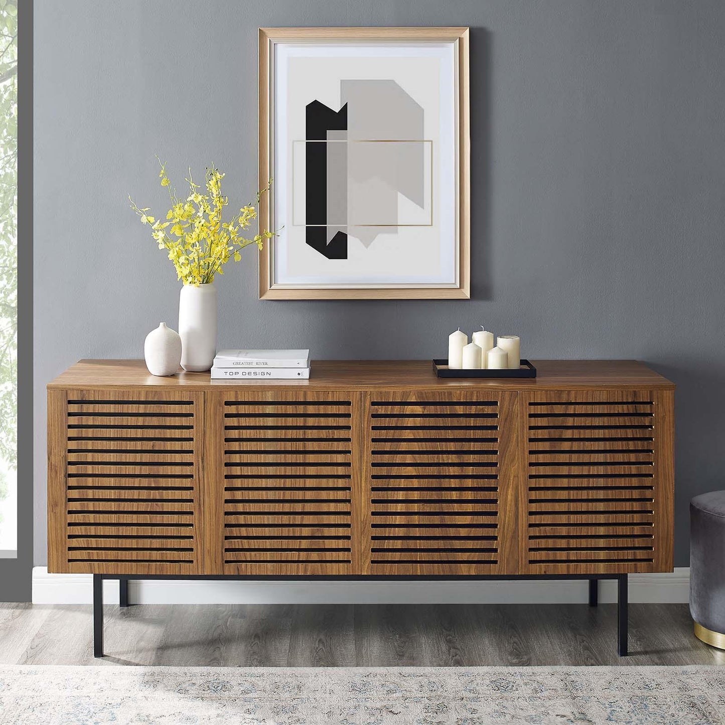 Modway Parker 73" Tall TV Stand FredCo