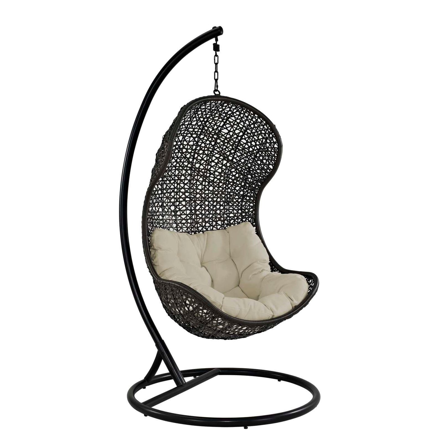Modway Parlay Swing Outdoor Patio Fabric Lounge Chair FredCo