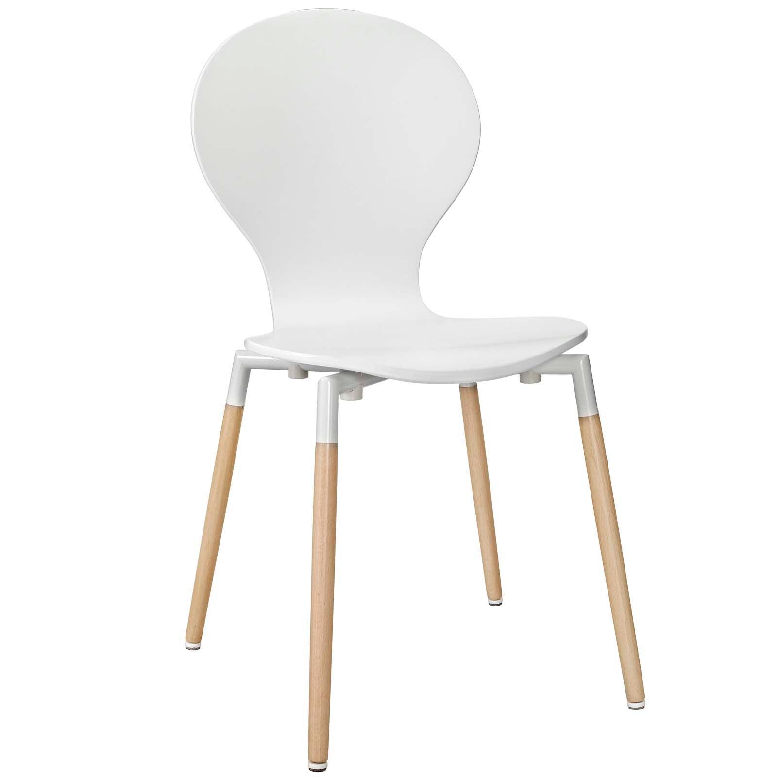 Modway Path Dining Wood Side Chair FredCo