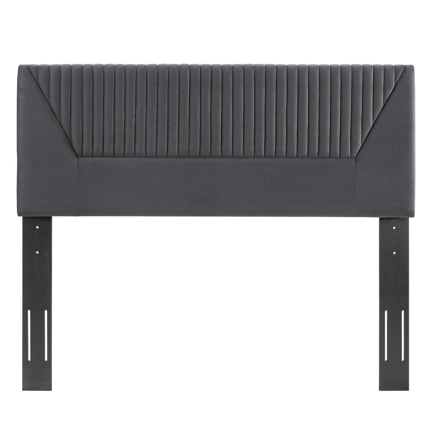 Modway Patience Channel Tufted Performance Velvet Full/Queen Headboard FredCo