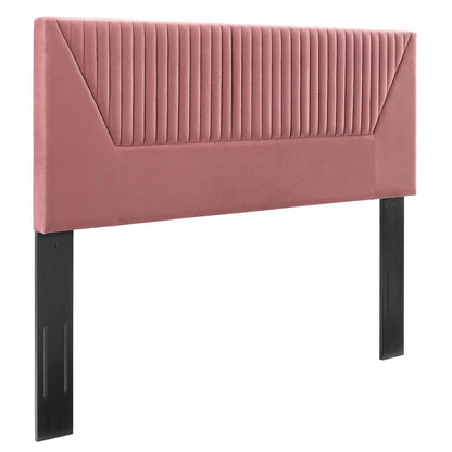 Modway Patience Channel Tufted Performance Velvet King/California King Headboard FredCo