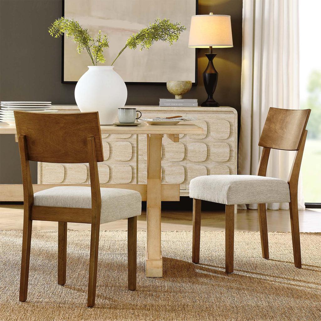 Modway Pax Wood Dining Side Chairs - Set of 2 FredCo