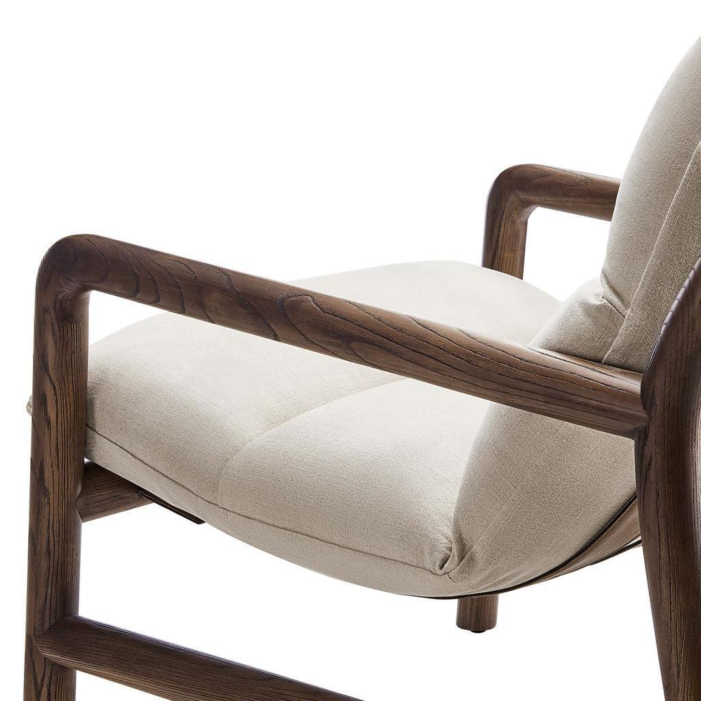 Modway Paxton Ash Wood Sling Chair FredCo