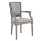 Modway Penchant Dining Armchair Upholstered Fabric Set of 4 FredCo