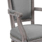 Modway Penchant Vintage French Upholstered Fabric Dining Armchair FredCo