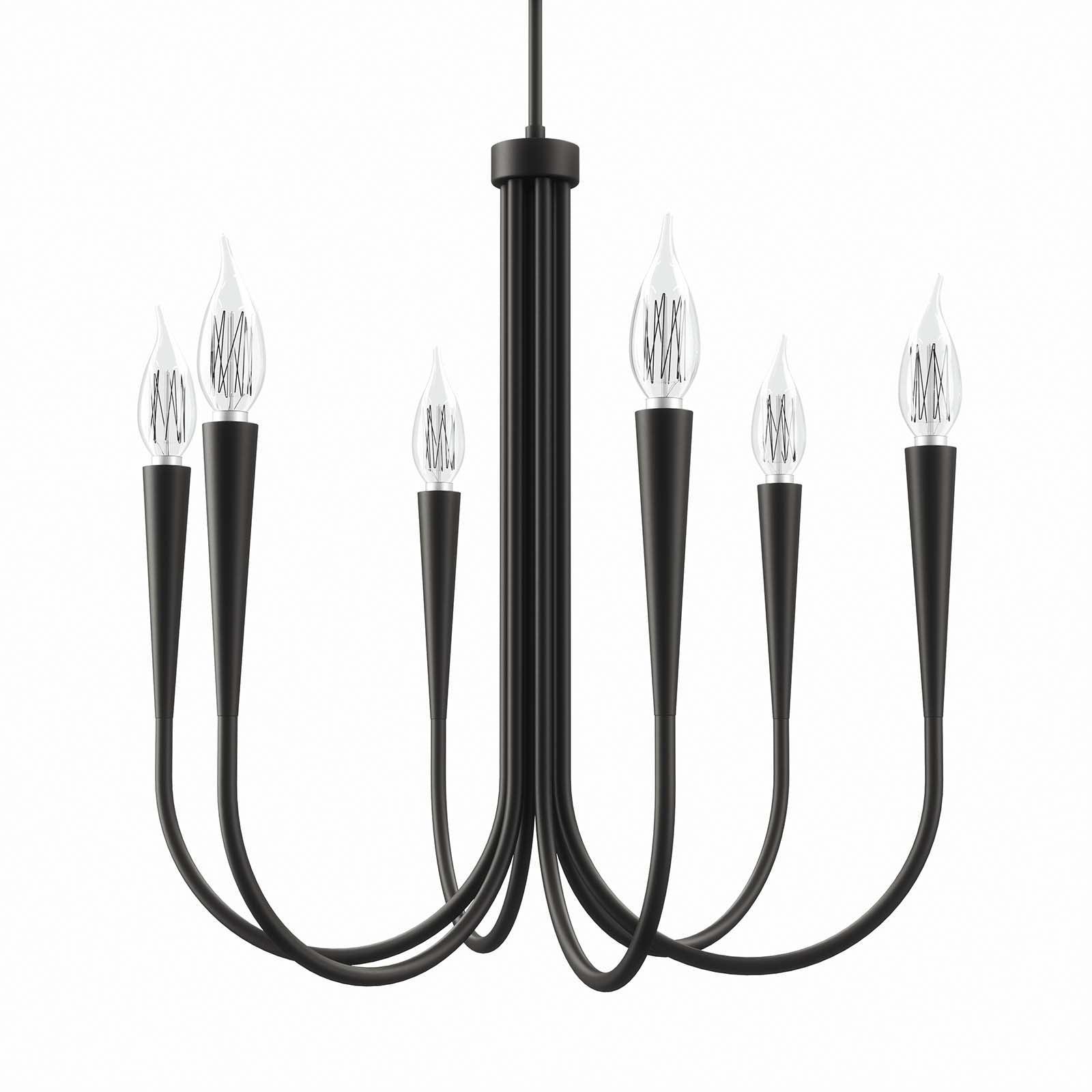 Modway Penrose 6-Light Chandelier FredCo