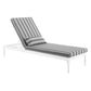 Modway Perspective Cushion Outdoor Patio Chaise Lounge Chair FredCo
