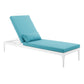 Modway Perspective Cushion Outdoor Patio Chaise Lounge Chair FredCo