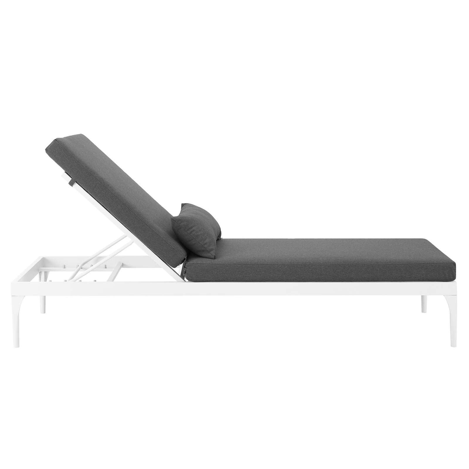 Modway Perspective Cushion Outdoor Patio Chaise Lounge Chair FredCo