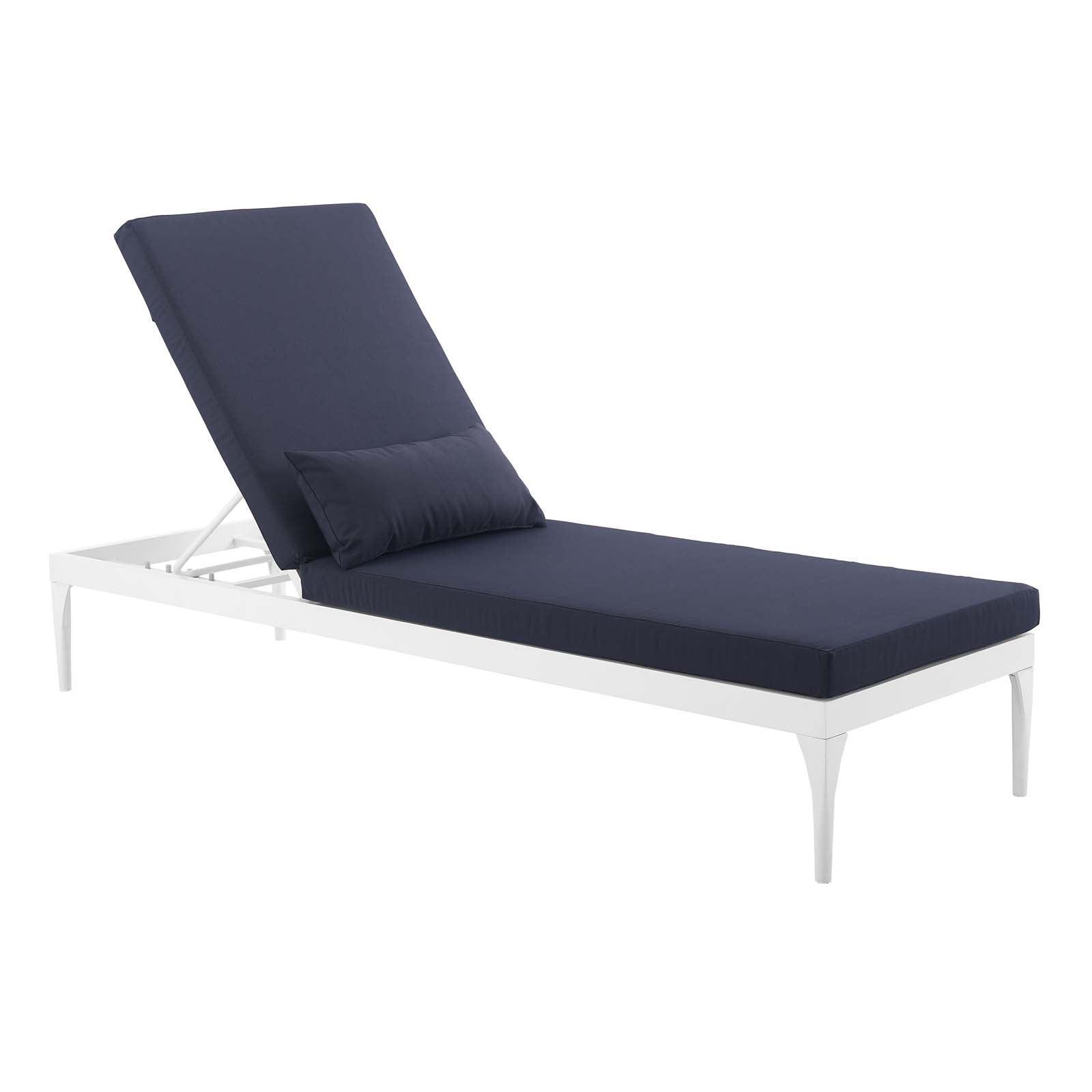 Modway Perspective Cushion Outdoor Patio Chaise Lounge Chair FredCo