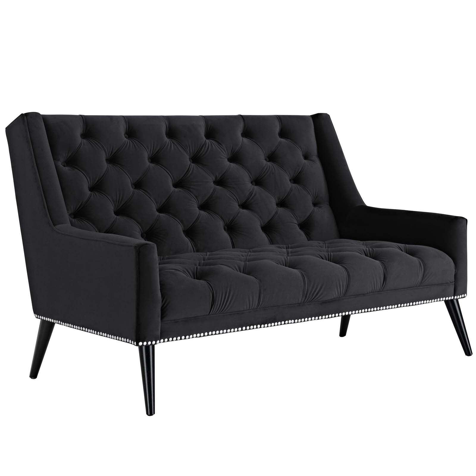 Modway Peruse Performance Velvet Loveseat FredCo