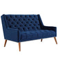 Modway Peruse Performance Velvet Loveseat FredCo
