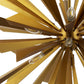 Modway Pervade Brass Pendant Light Chandelier FredCo